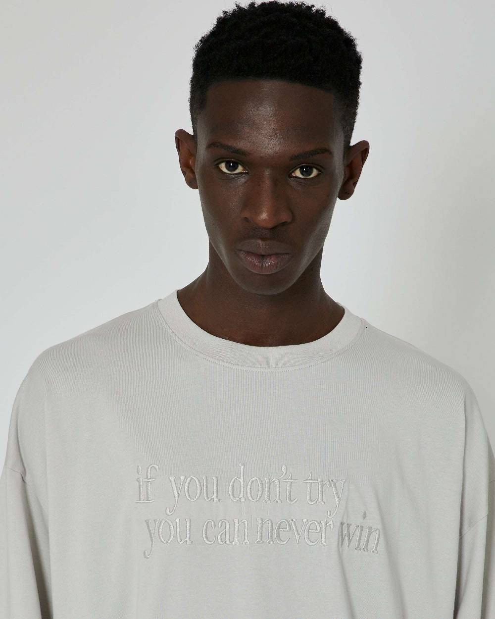 John Richmond T-shirt over con stampa ricamata sul davanti I Più Venduti