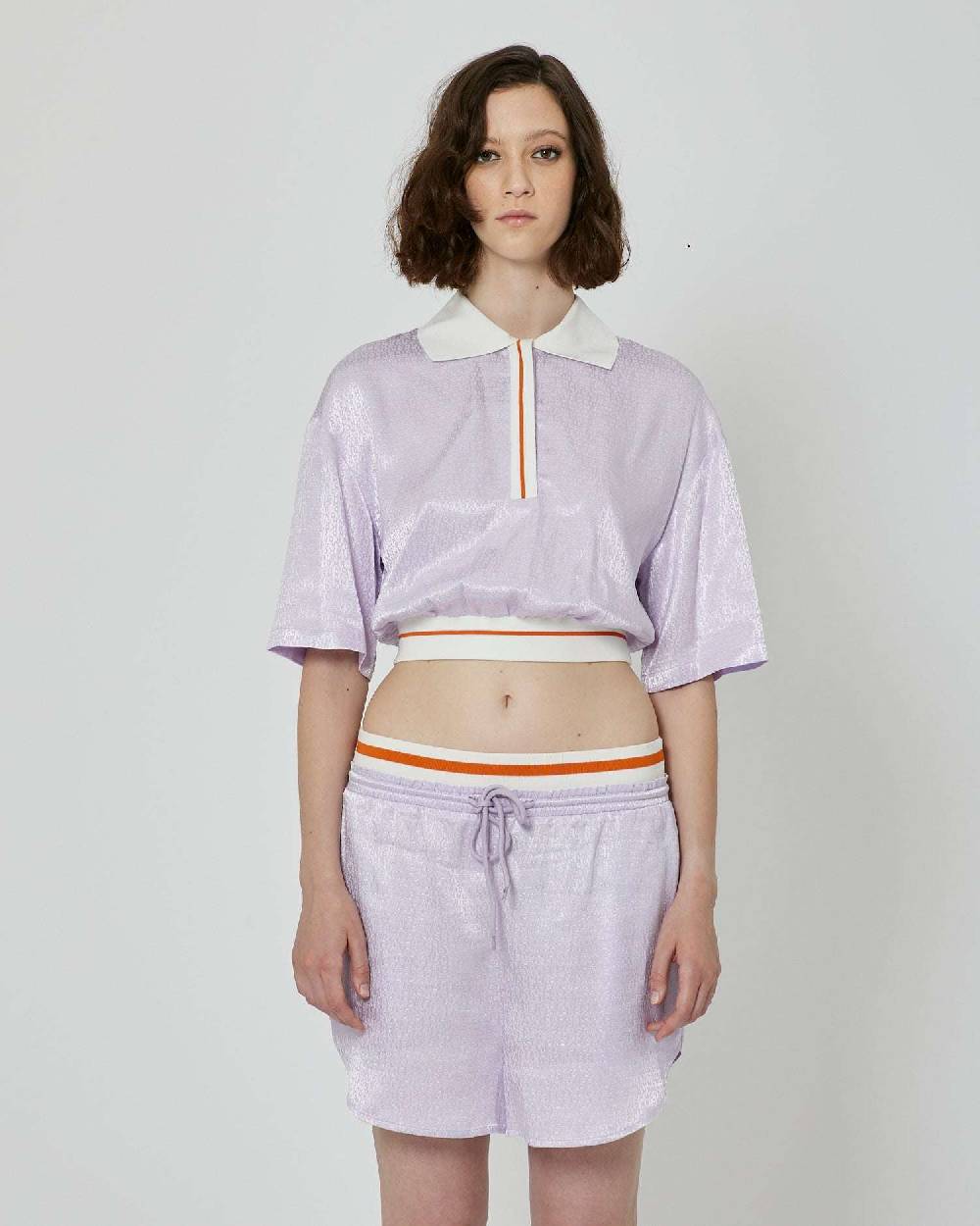 John Richmond Maglia in polo con logo tone sur tone Nuova