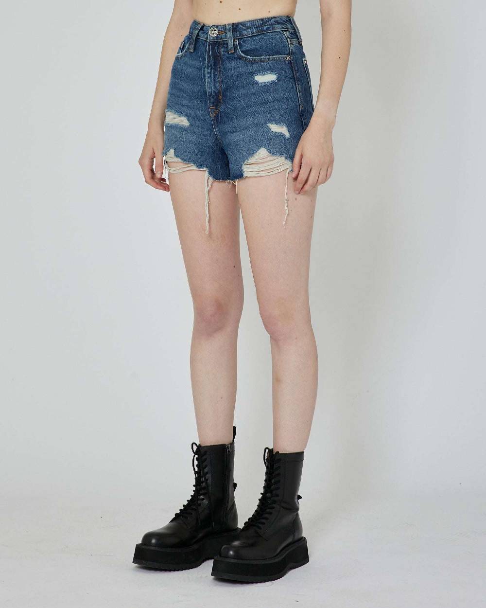 John Richmond Shorts in denim Italy