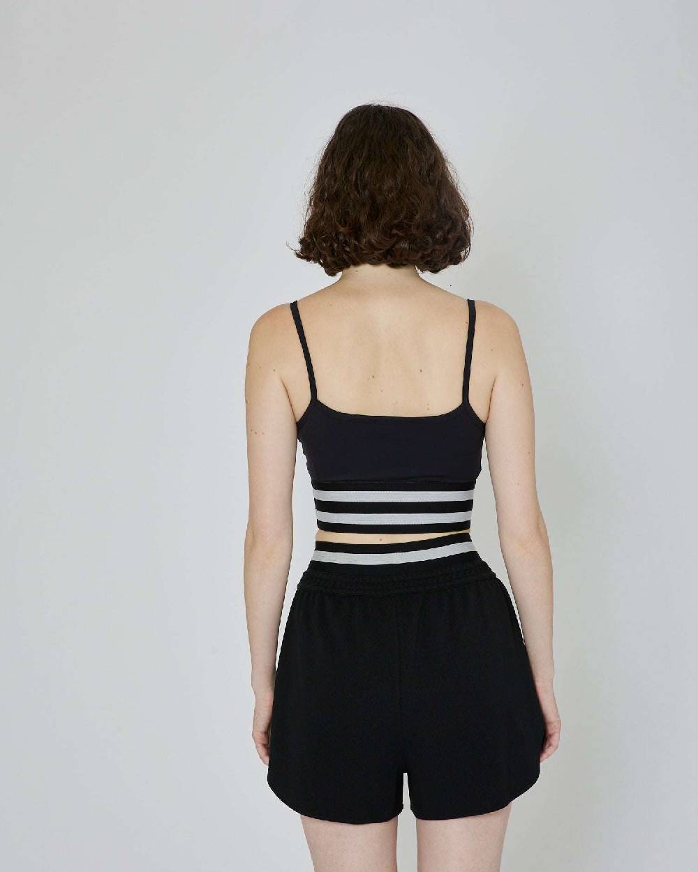 John Richmond Top crop con vita elasticizzata Affare Del Giorno
