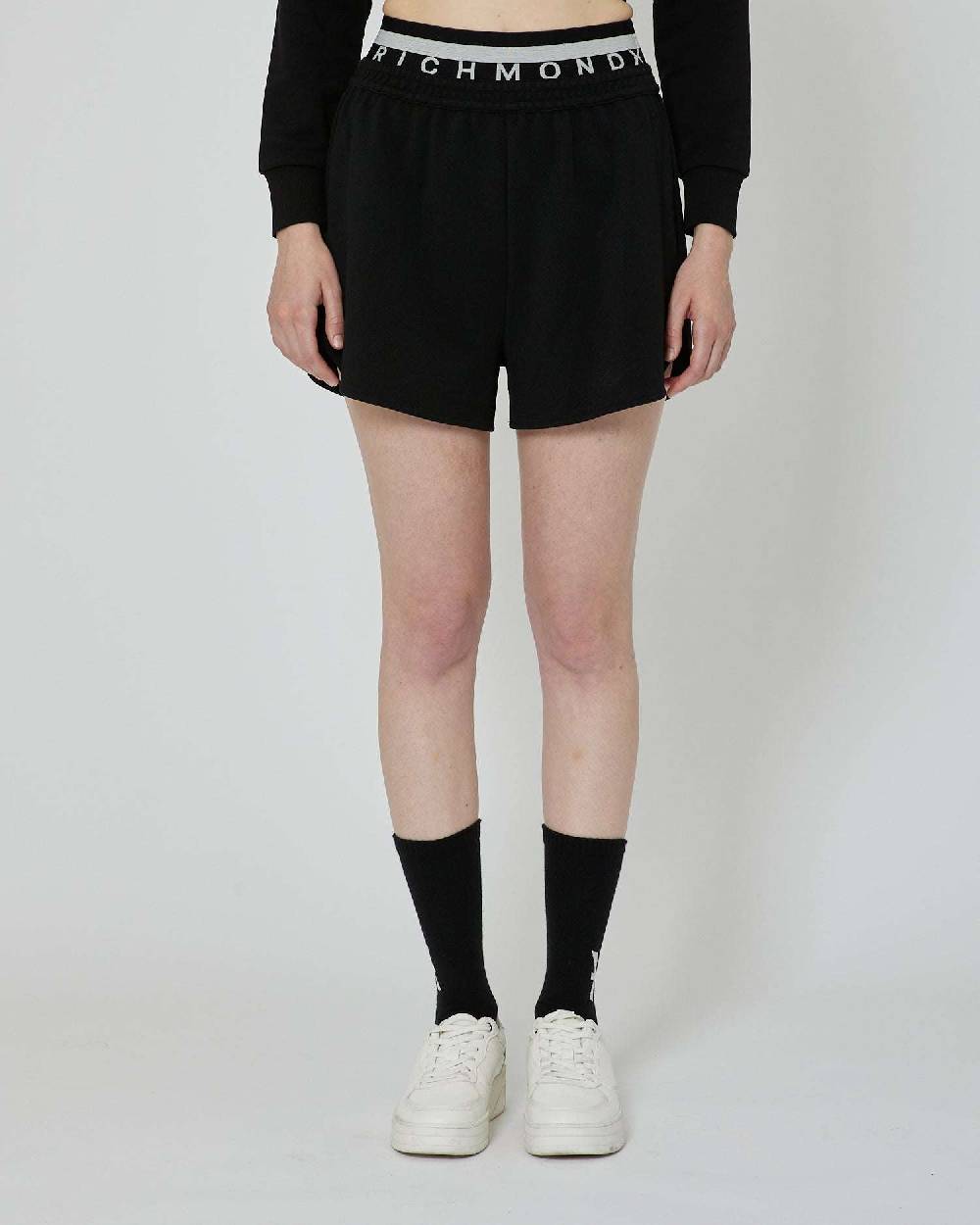 John Richmond Shorts sportivo con logo Sottocosto