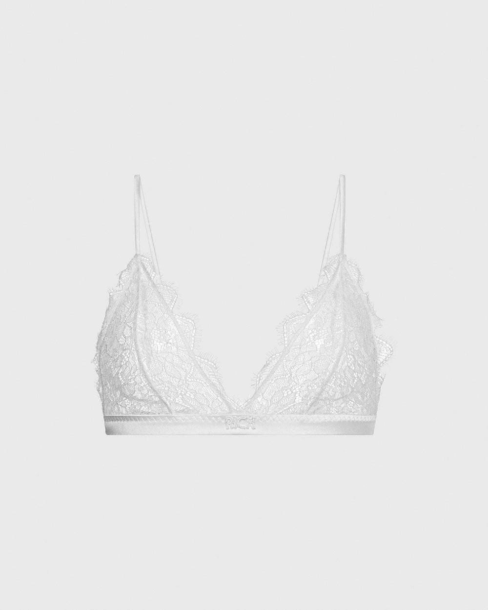 John Richmond Reggiseno in pizzo ricamato Italy