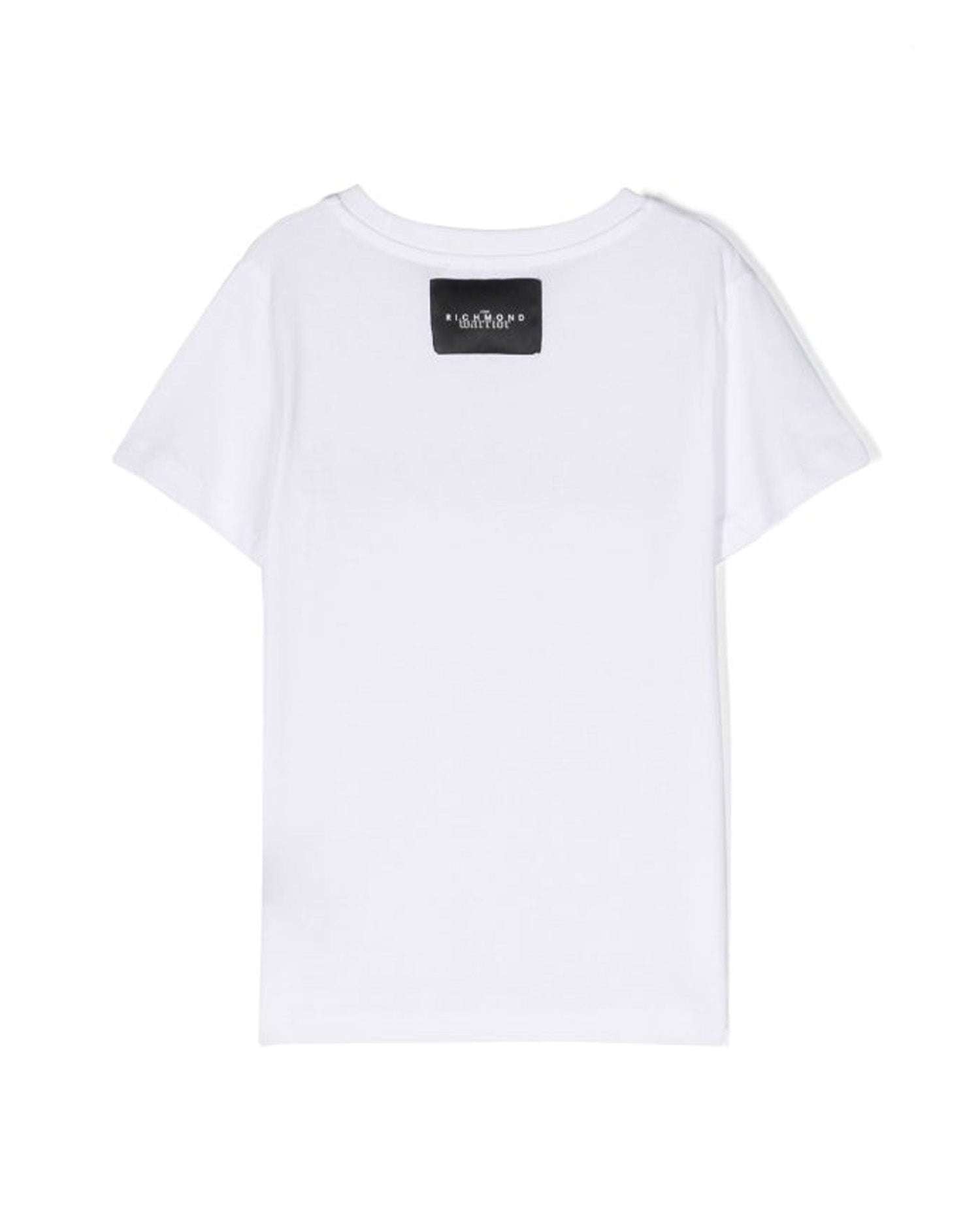 John Richmond kids T-shirt con logo sul davanti Nuovo