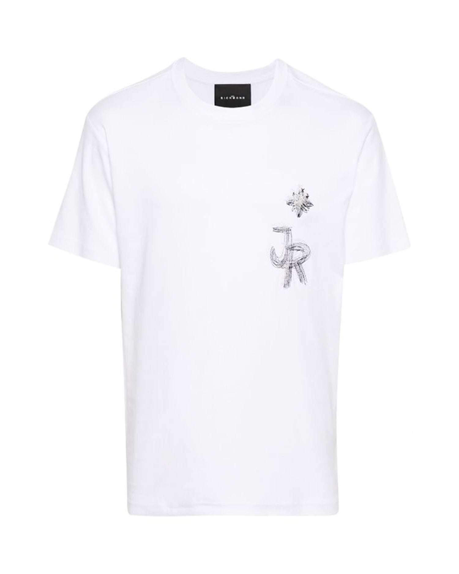 John Richmond T-shirt con logo JR sul davanti Offerta Giorno del Papà