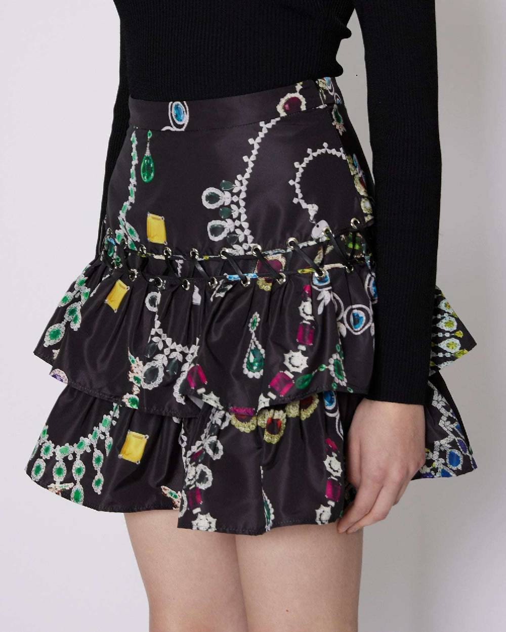 John Richmond Gonna con pattern Offerta