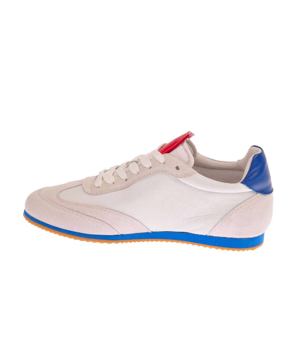 John Richmond Sneakers tricolor con logo JR laterale Vendita Calda