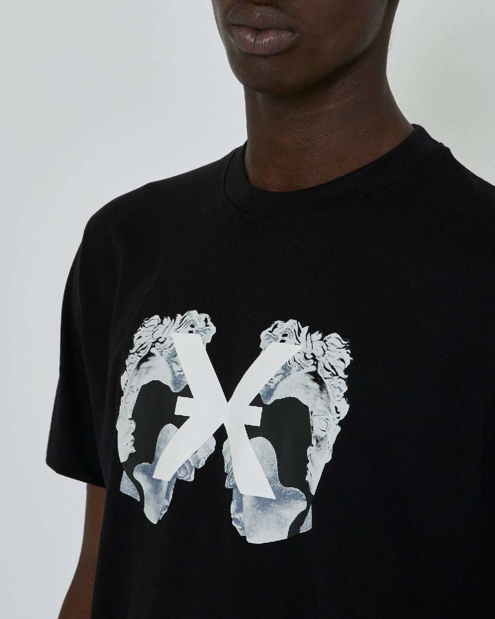 John Richmond T-shirt con grafica stampata sul davanti Novità
