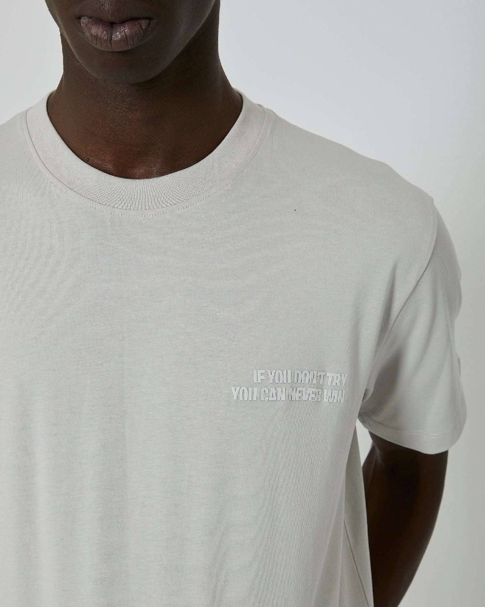 John Richmond Maglia con stampa sul davanti tone sur tone In vendita