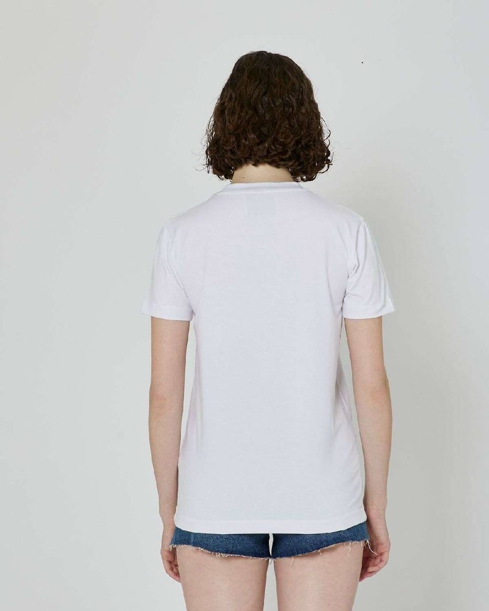 John Richmond T-shirt con logo a contrasto sul davanti Promozione Limitata