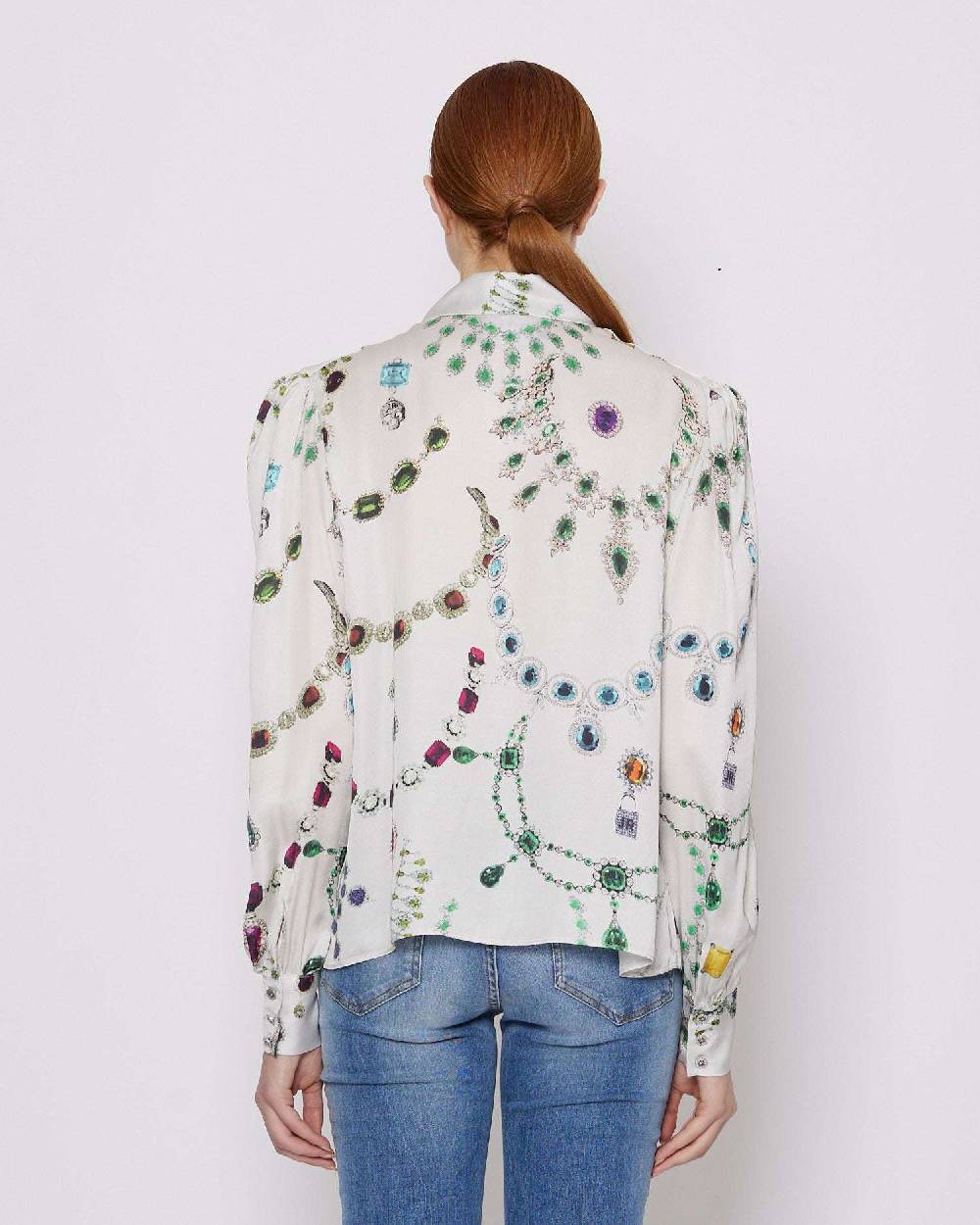 John Richmond Camicia con pattern Solo un giorno rimasto