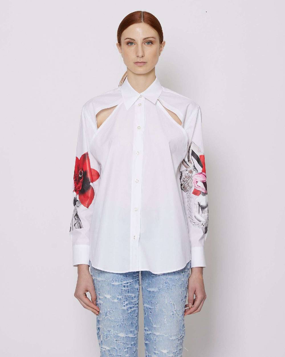 John Richmond Camicia con stampa Super sconto