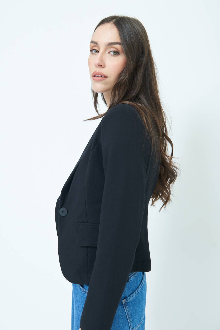 Kikisix GIACCA FELPA NERO Moda