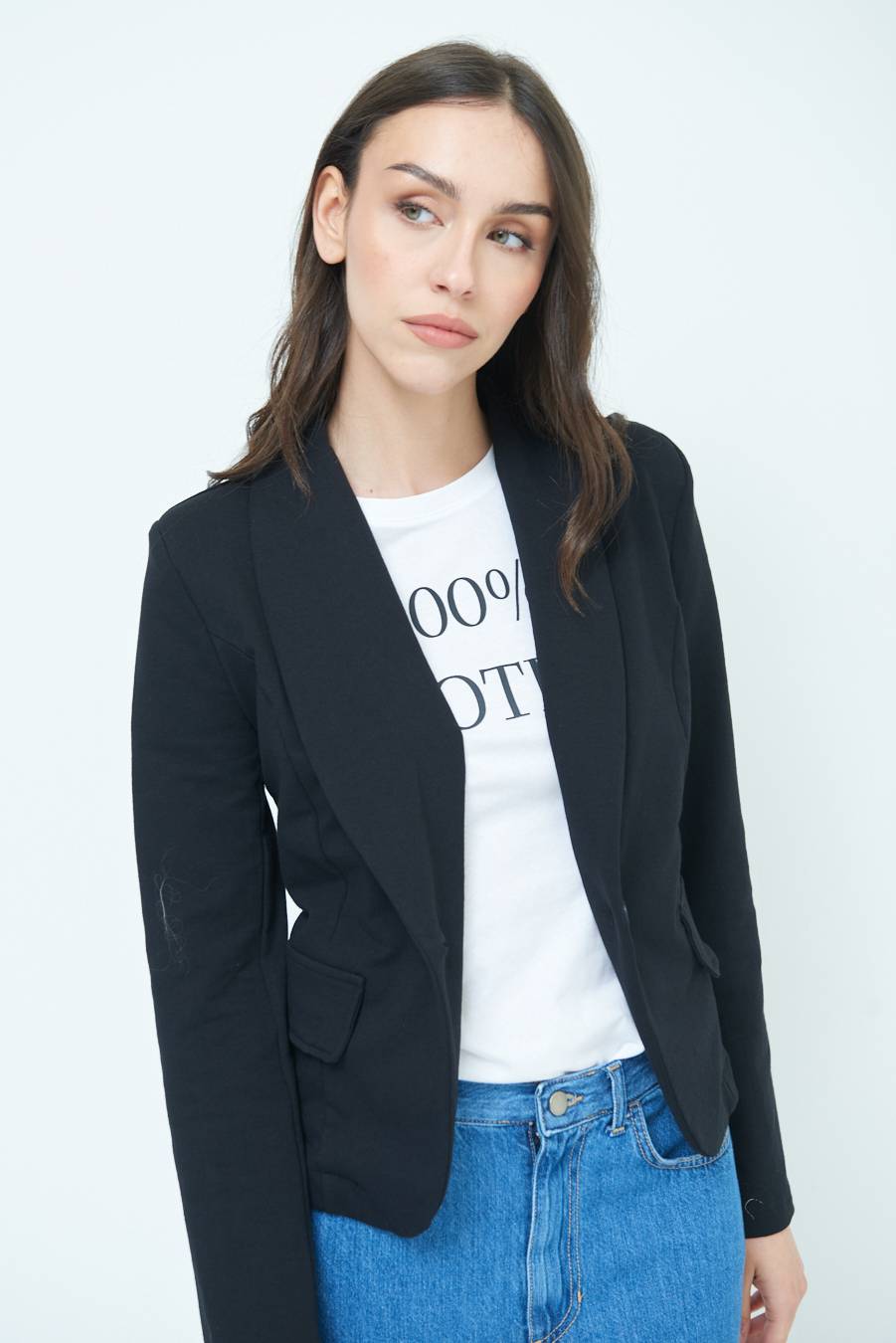 Kikisix GIACCA FELPA NERO Moda