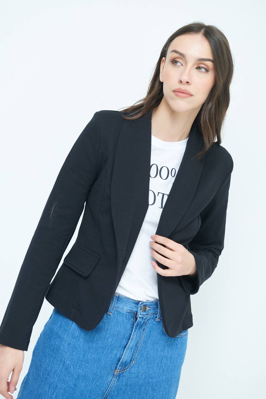 Kikisix GIACCA FELPA NERO Moda