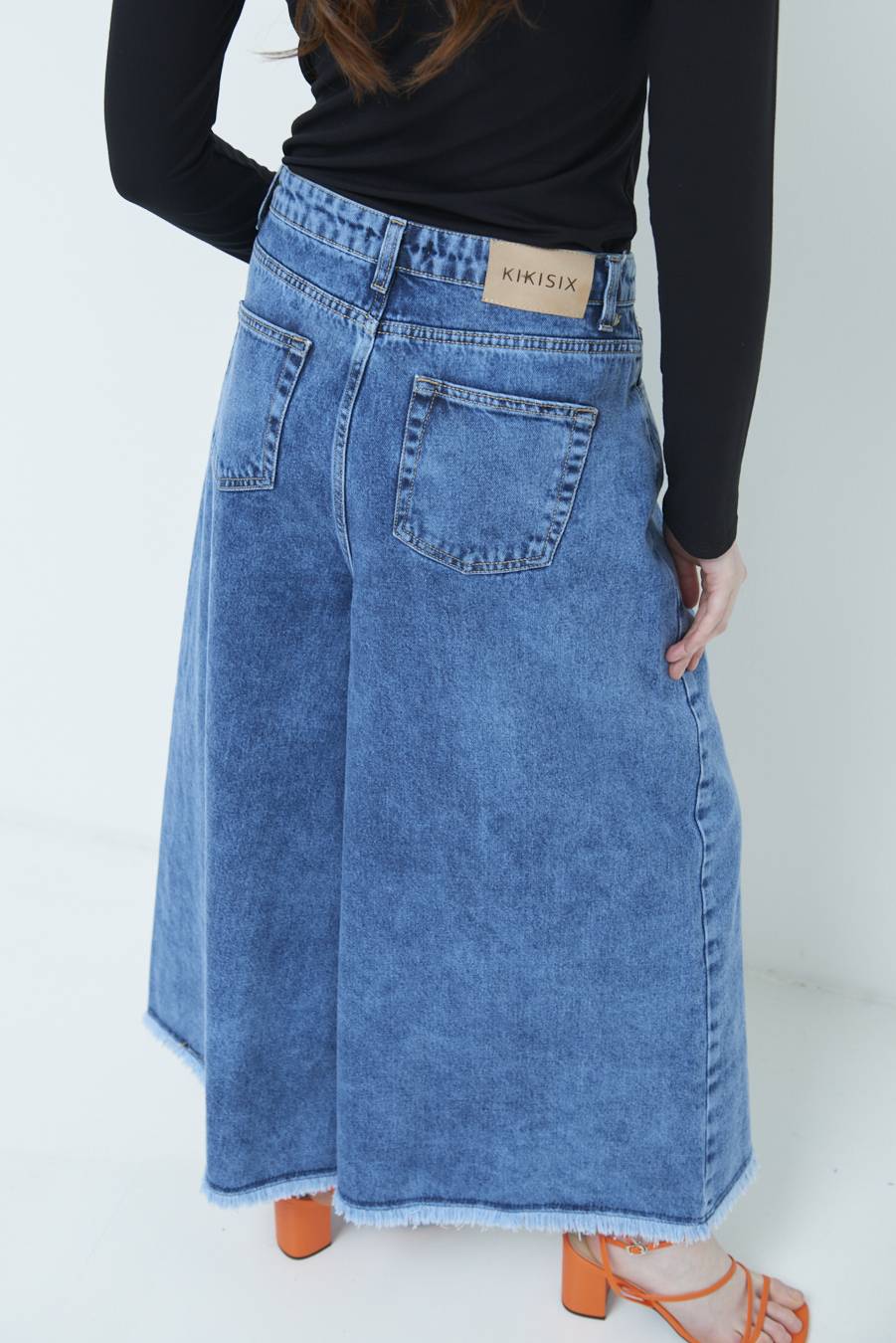 Kikisix PANTAGONNA MARMORIZZATO JEANS Negozi Online