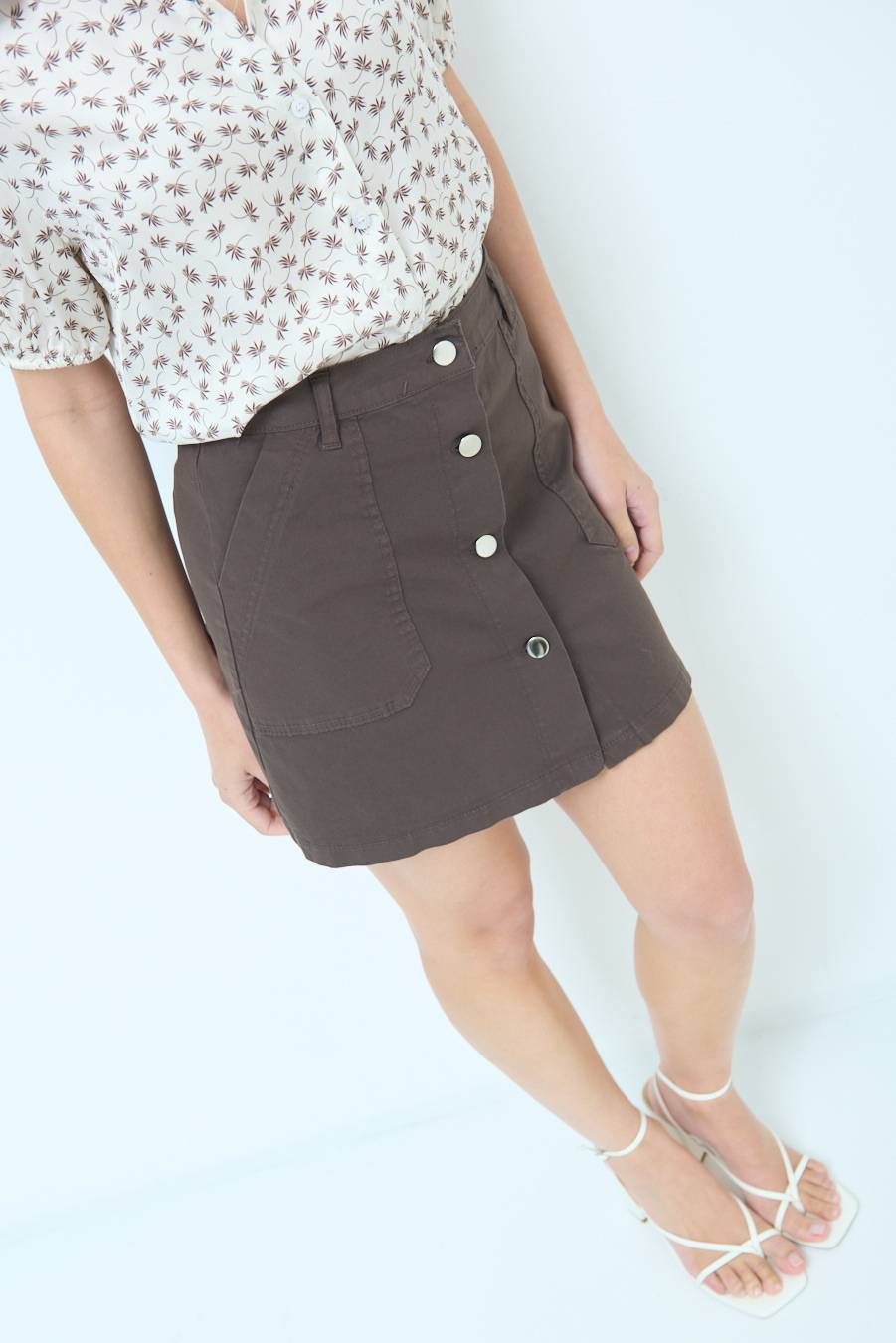 Kikisix MINIGONNA BOTTONI DV. MORO Shopping Online