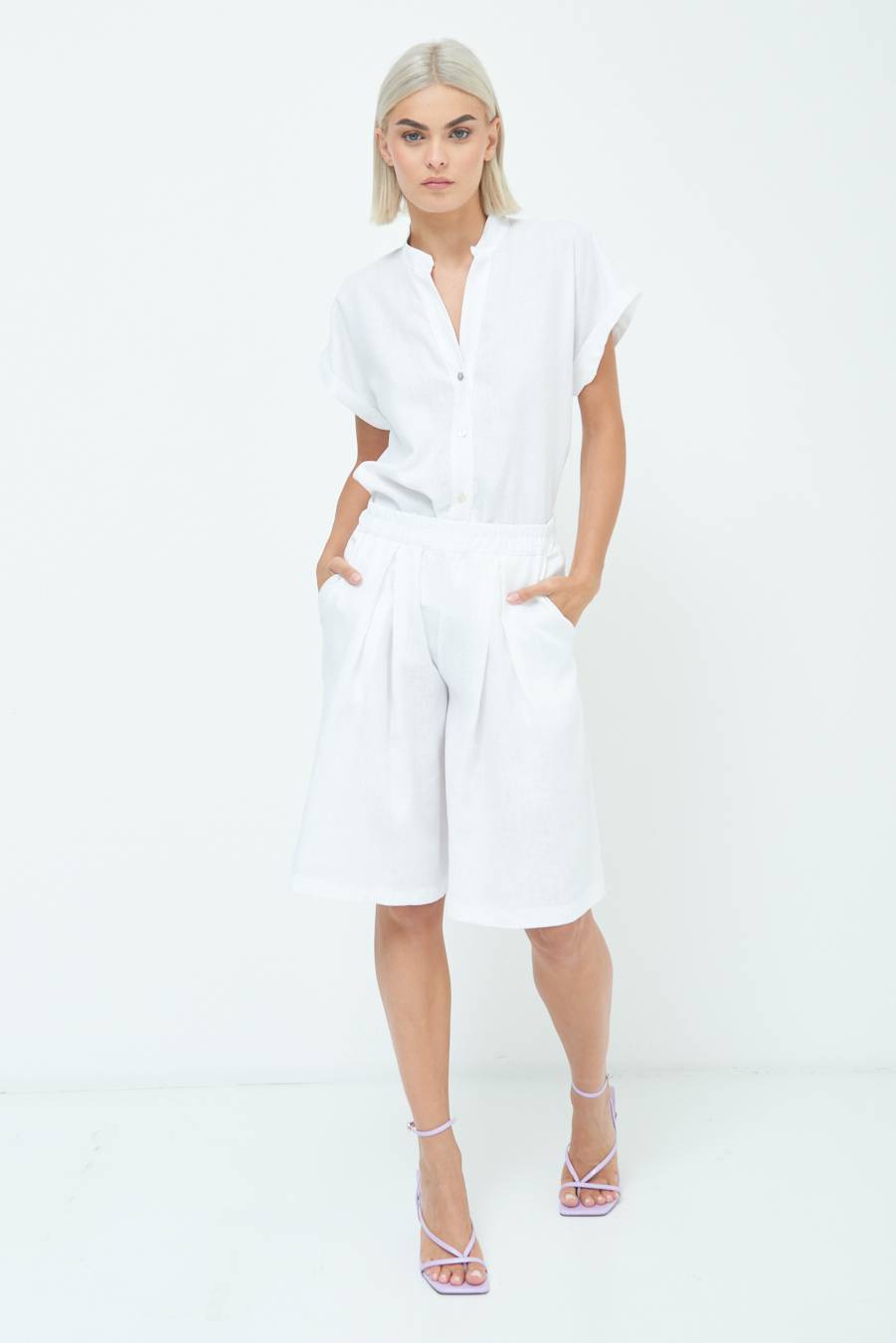 Kikisix BERMUDA CON PINCE PANNA Outlet