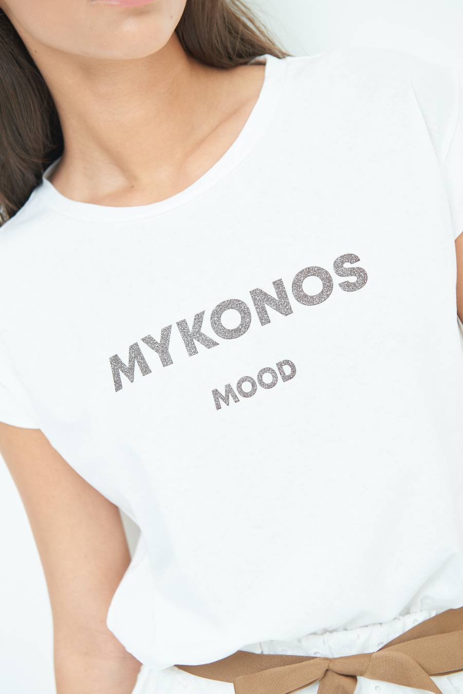 Kikisix T-SHIRT ''MYKONOS'' CIOCCOLATO Shopping Online