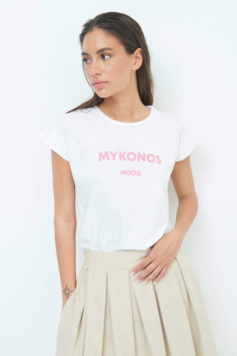 Kikisix T-SHIRT ''MYKONOS'' BUBBLE Affare Del Giorno