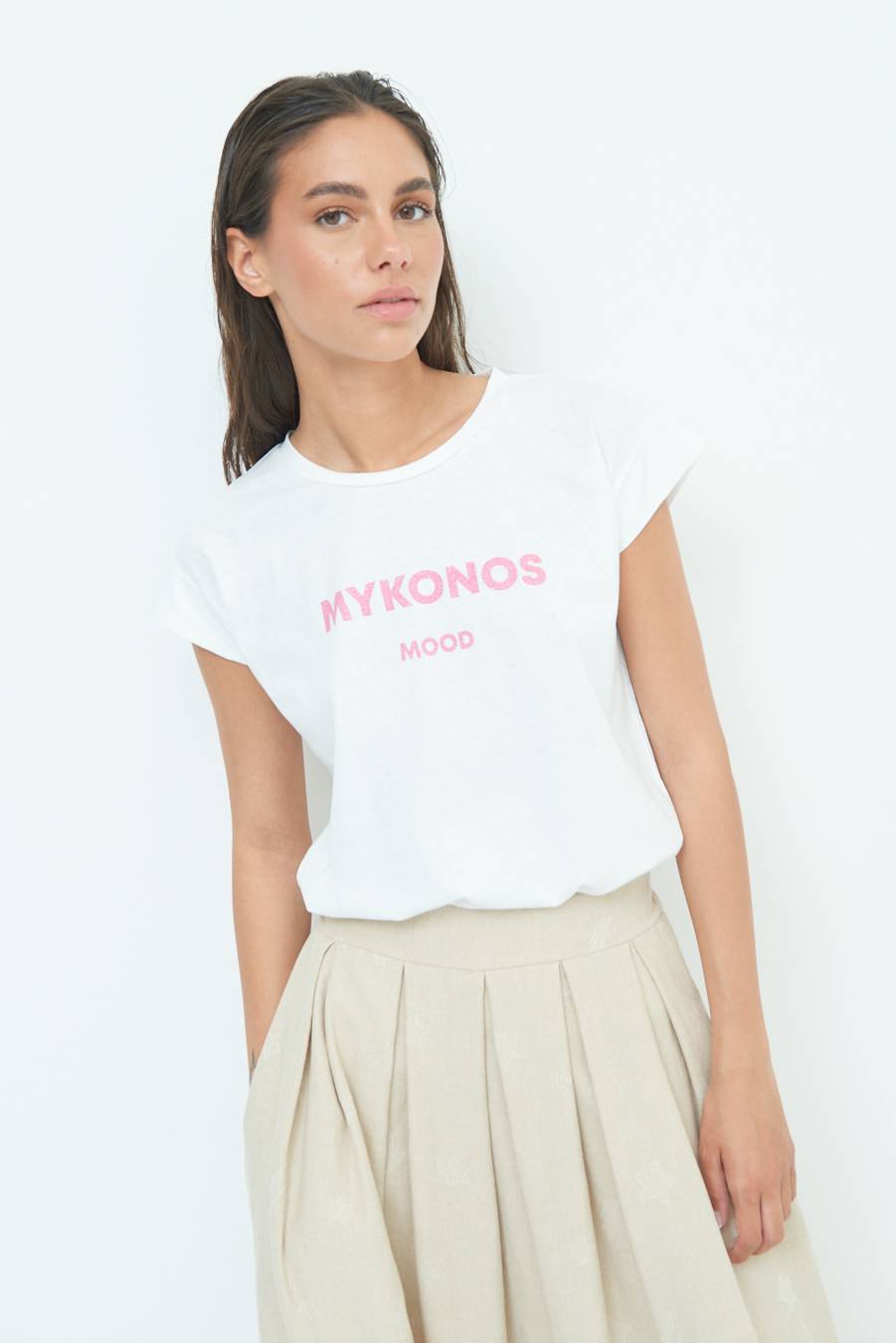 Kikisix T-SHIRT ''MYKONOS'' BUBBLE Affare Del Giorno