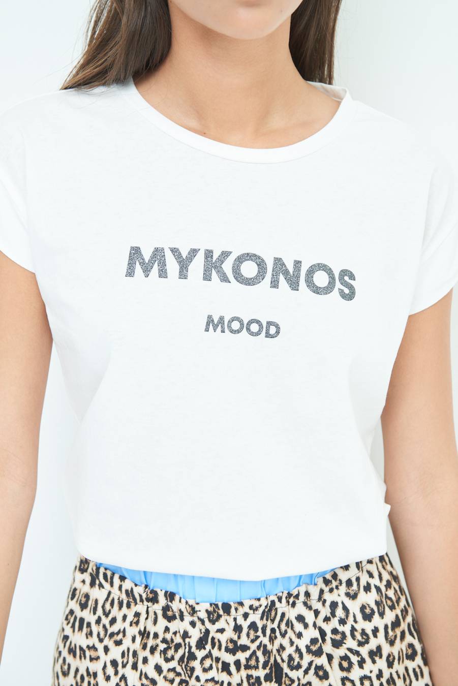 Kikisix T-SHIRT ''MYKONOS'' NERO Moda