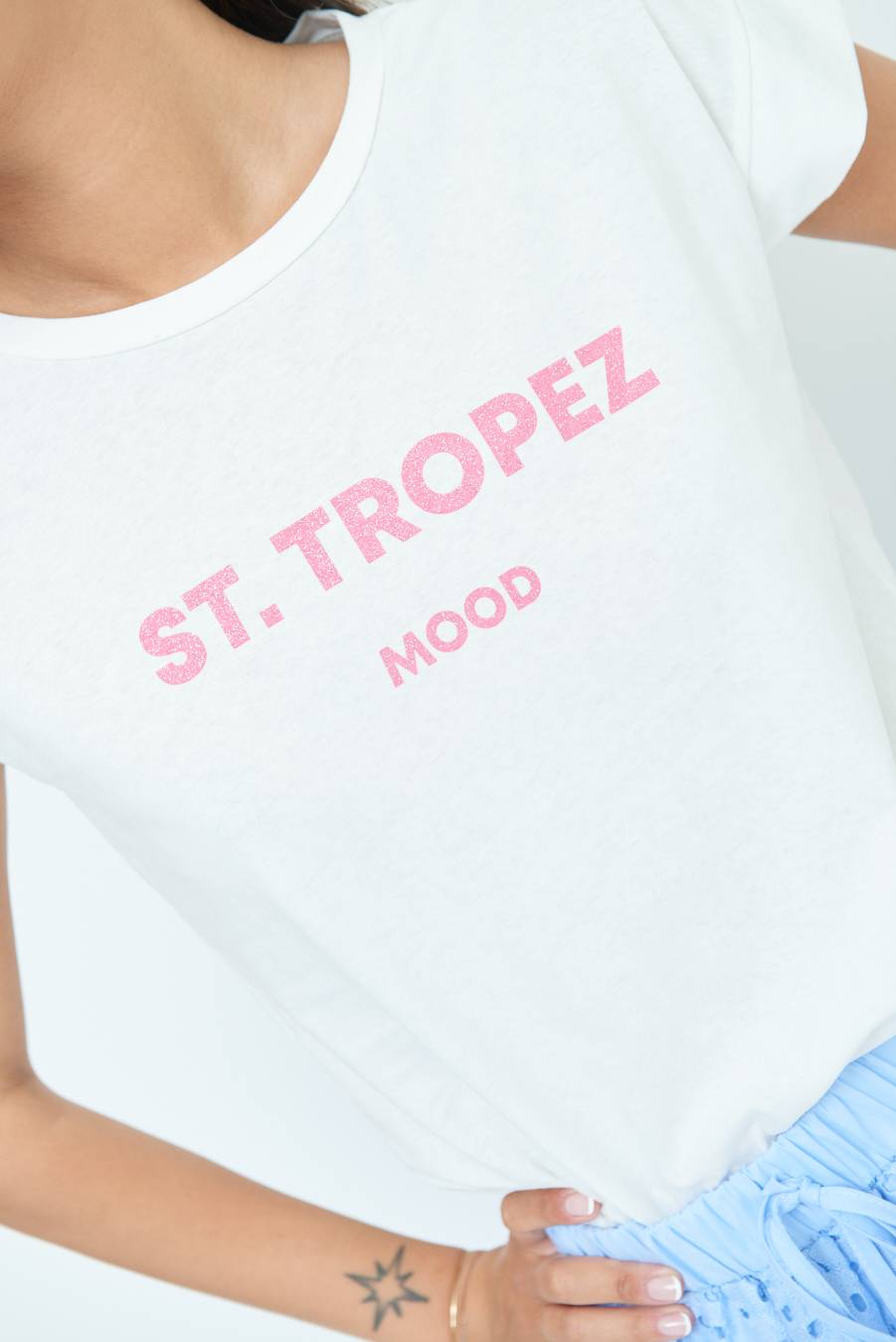 Kikisix T-SHIRT ''ST.TROPEZ'' BUBBLE Novità