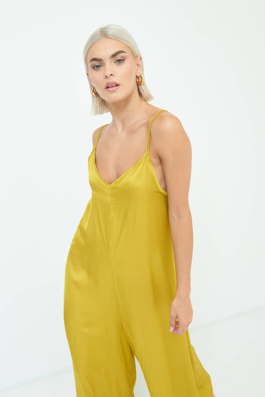Kikisix TUTA PALAZZO RASO SENAPE Shopping Online