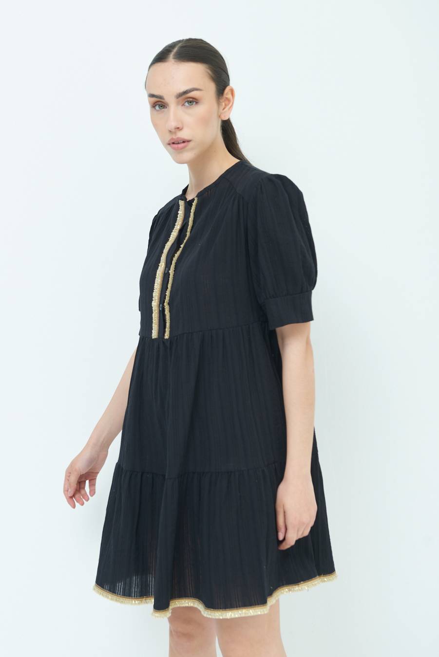 Kikisix ABITINO CON INSERTO ORO NERO Promozione
