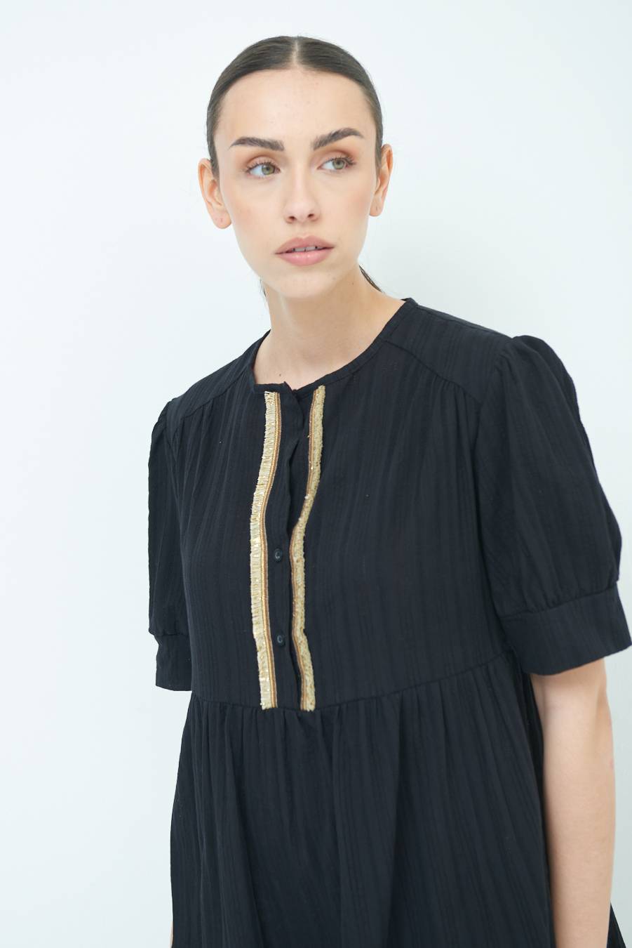 Kikisix ABITINO CON INSERTO ORO NERO Promozione