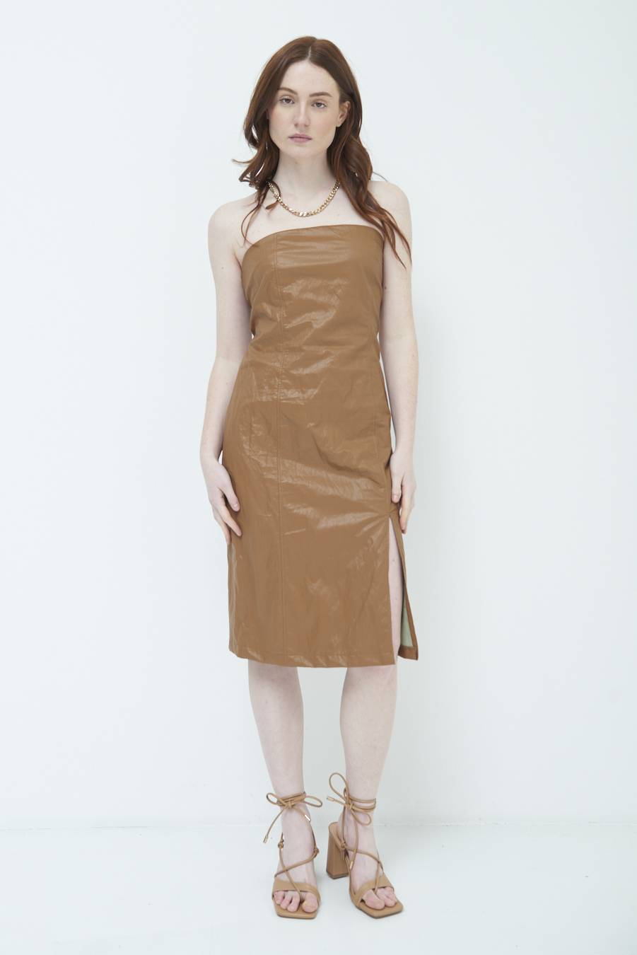 Kikisix ABITO TUBINO BEIGE Fino Al -60%