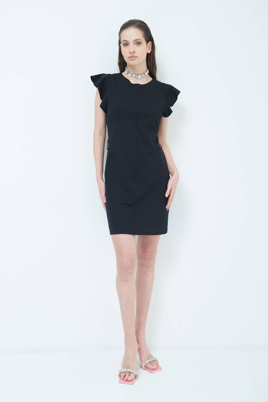 Kikisix ABITO GALE P.MILANO NERO In Vendita