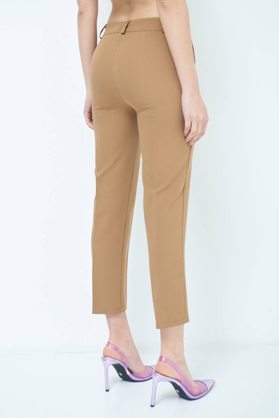 Kikisix PANTALONE SIGARETTA FANGO Pezzi Unici