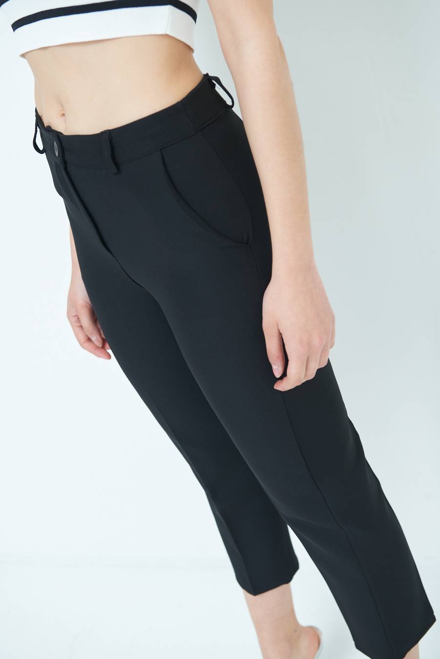 Kikisix PANTALONE SIGARETTA NERO Online Outlet