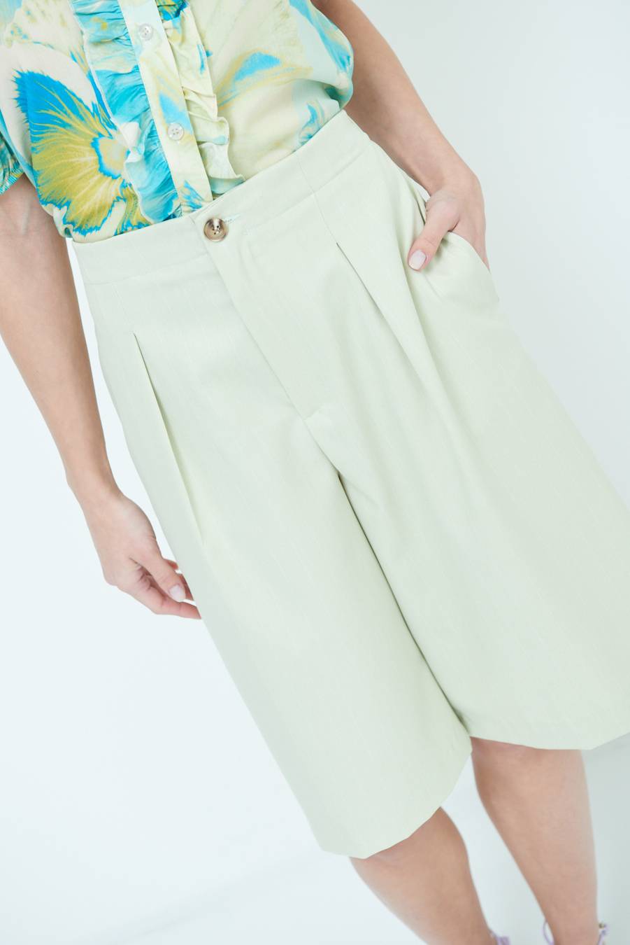 Kikisix PANTA GONNA 3/4 MENTA Acquista Ora