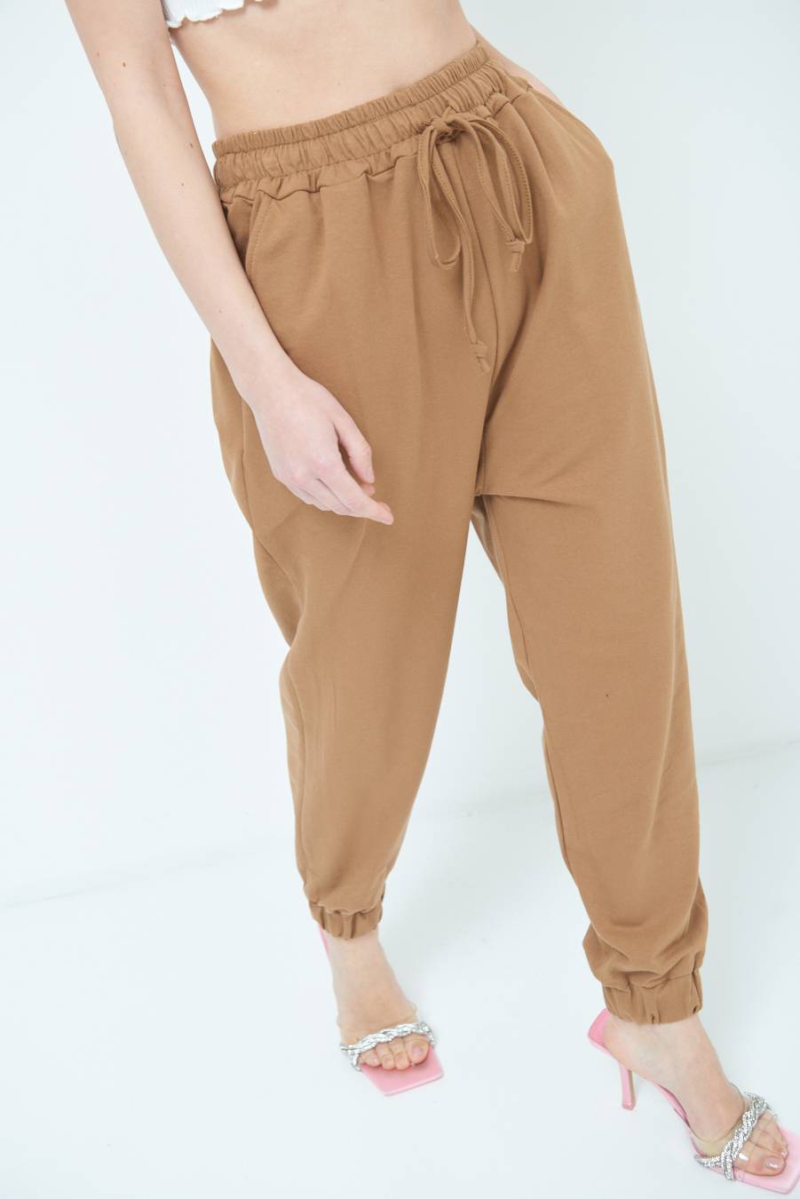Kikisix PANTALONE TUTA TABACCO Bestseller