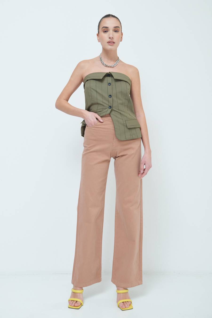 Kikisix PANTALONE PALAZZO PHARD Offerta