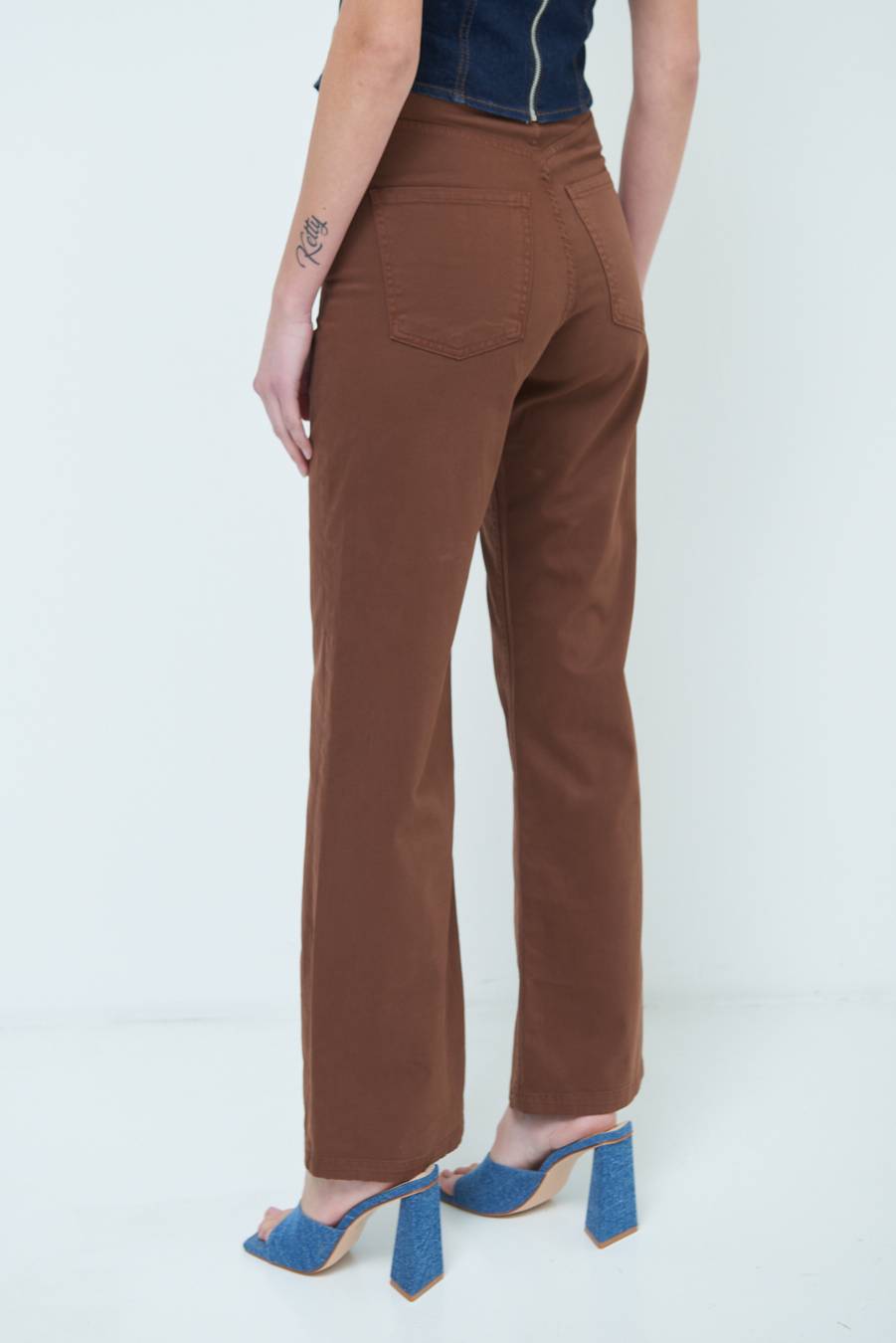 Kikisix PANTALONE PALAZZO MORO Economico