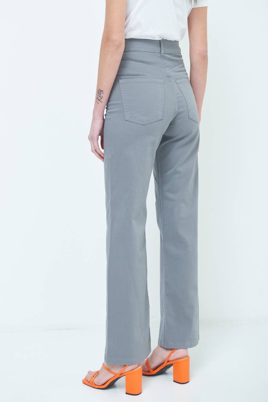 Kikisix PANTALONE PALAZZO GRIGIO Online