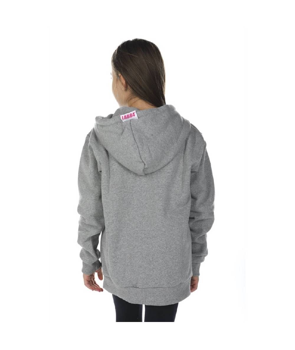 Lab84 FELPA ZIP+CAPPUCCIO +PATCH Hotsell
