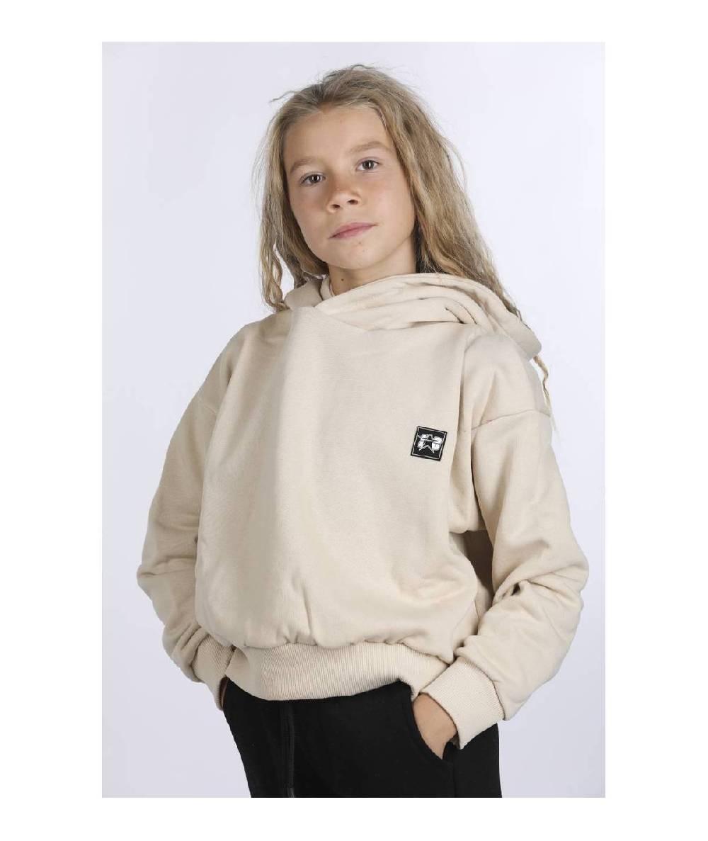 Lab84 FELPA CROP TOP CAPPUCCIO OVER Nuovi prodotti
