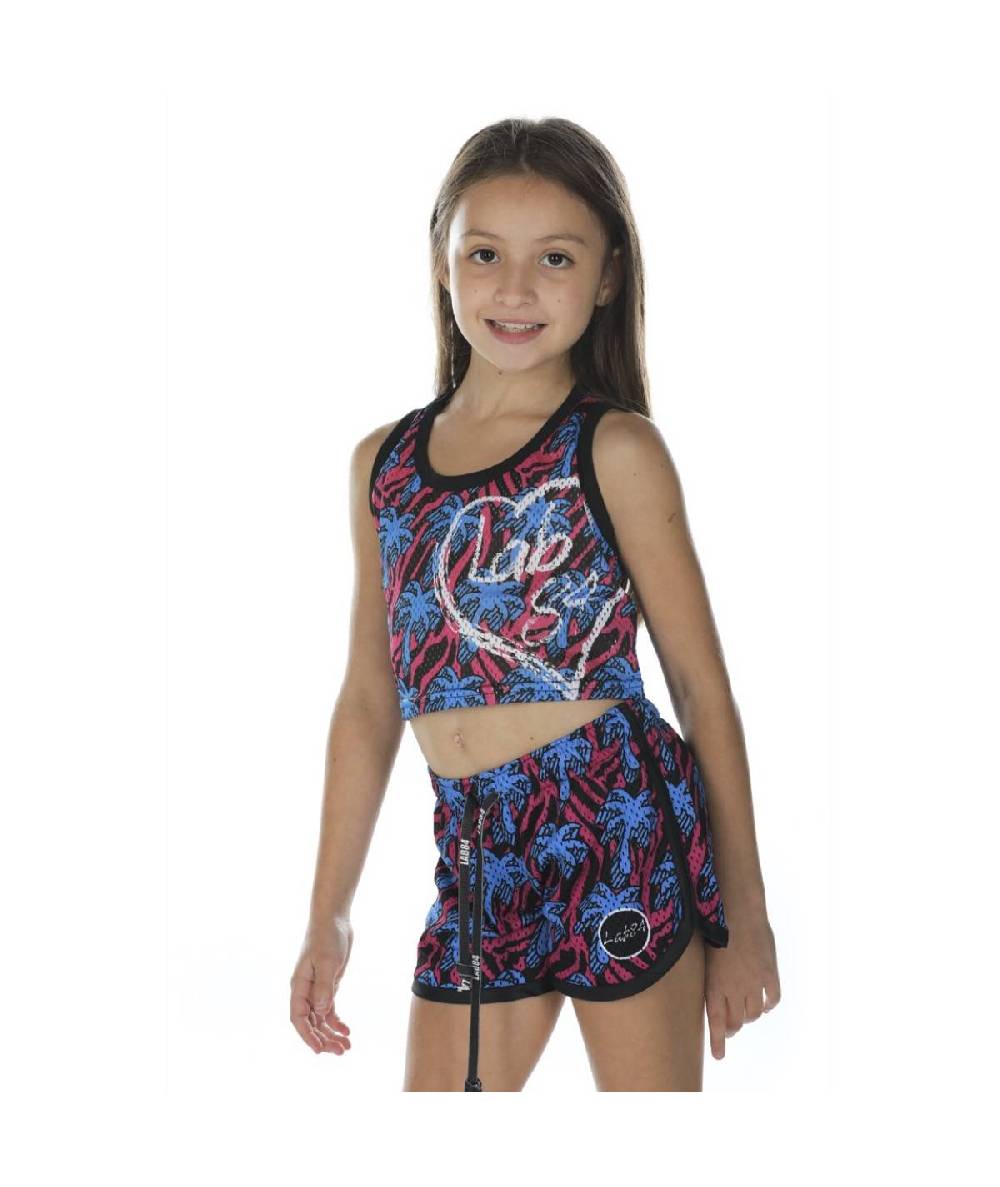 Lab84 CANOTTA CROP TOP MESH Shopping Online
