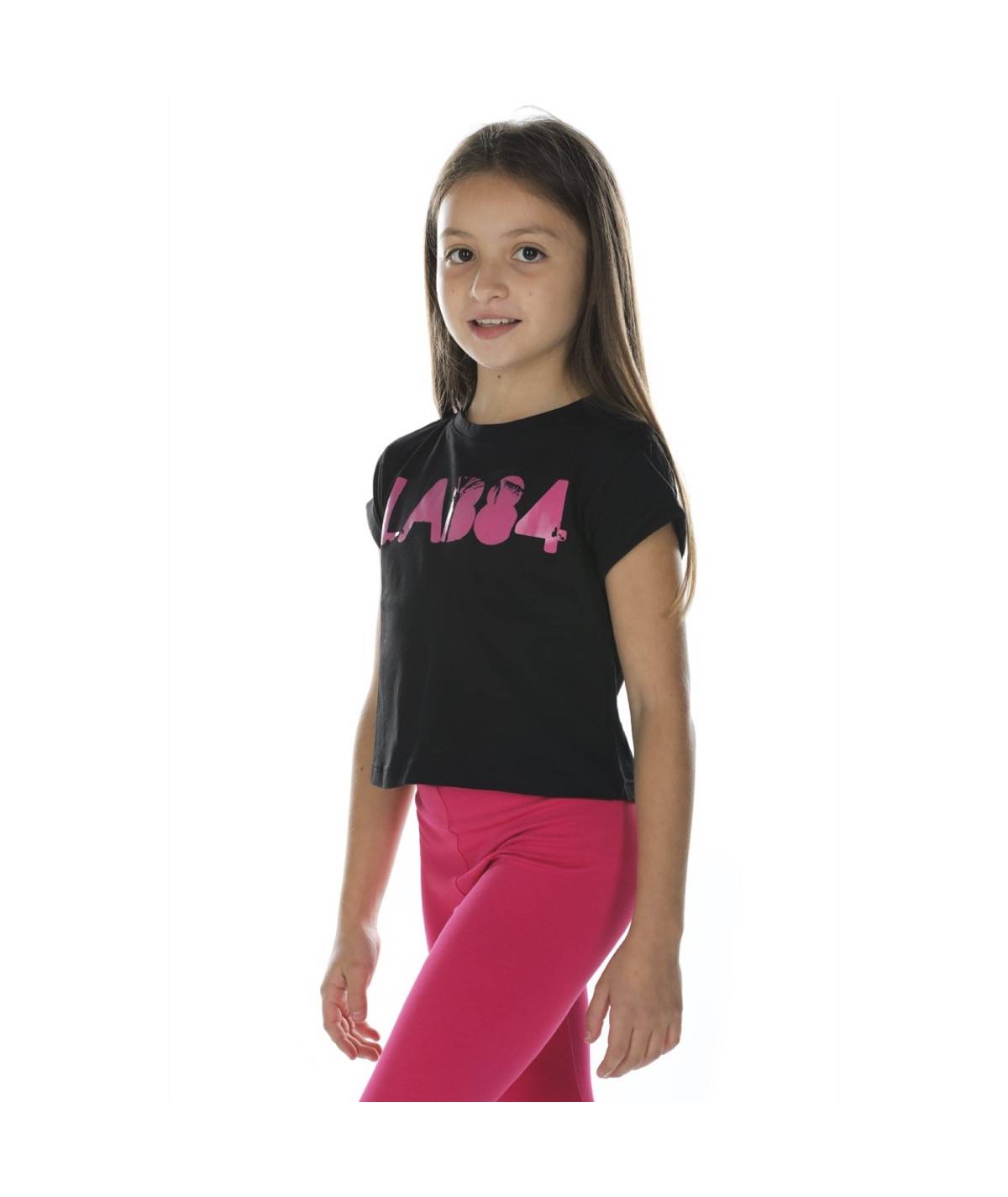 Lab84 T-SHIRT CROP TOP Novità