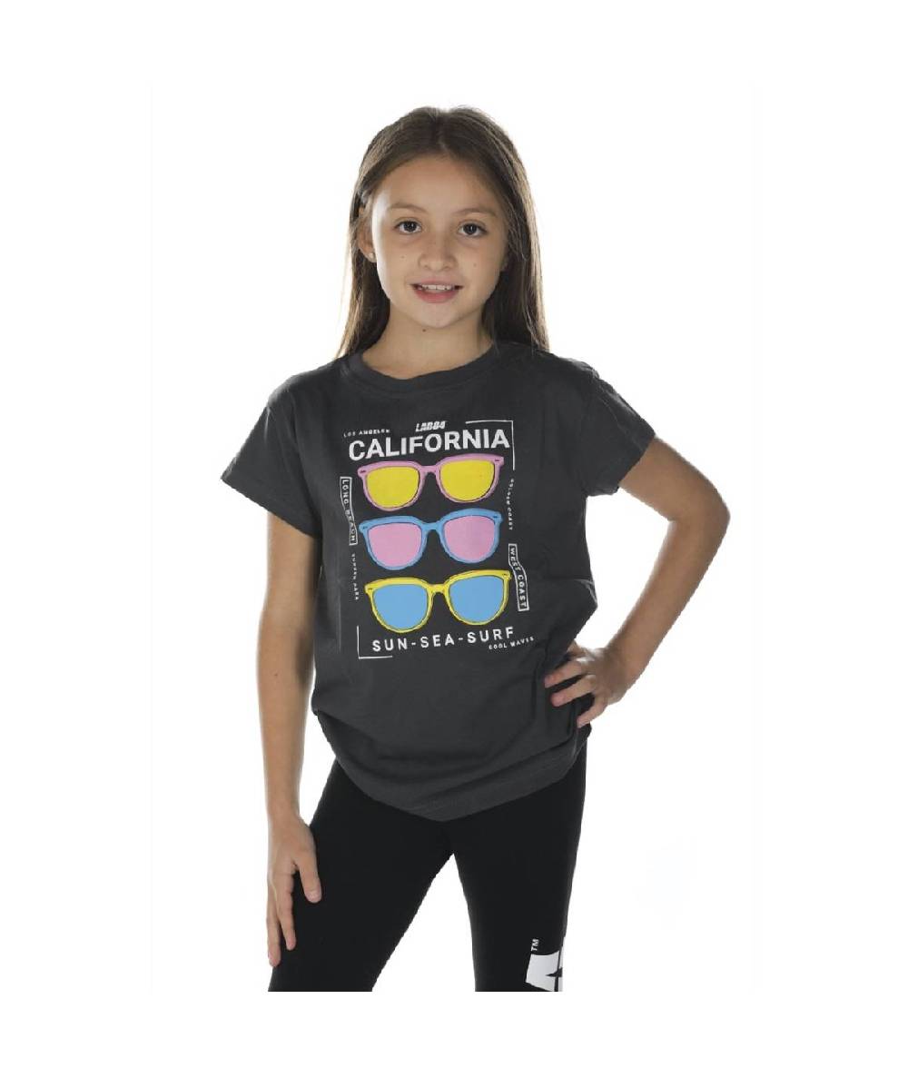 Lab84 T-SHIRT GIRO M/M Presa