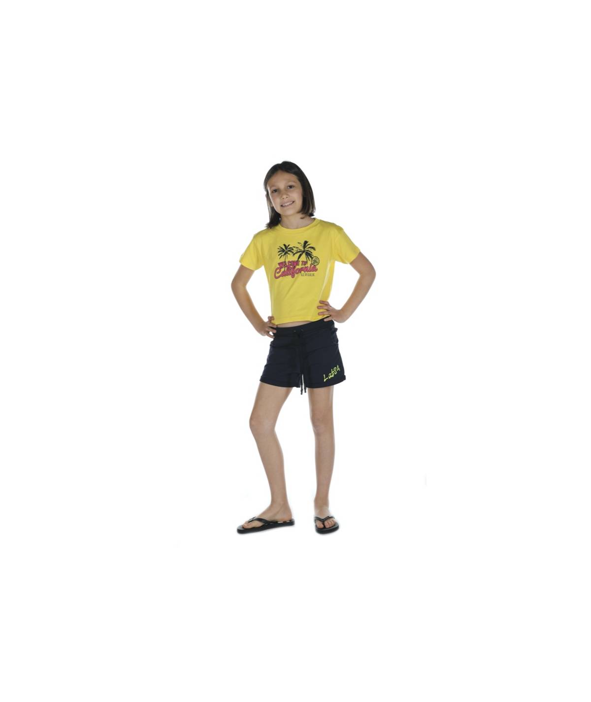 Lab84 T-SHIRT CROP TOP In Saldo
