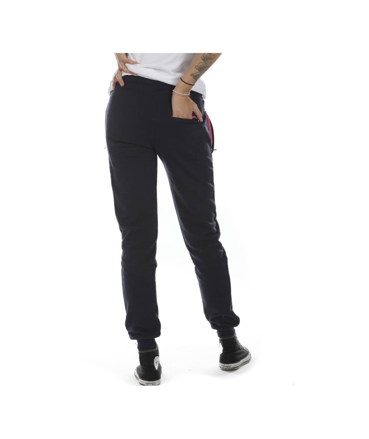 Lab84 PANTALONE ZIP FLUO Promozione
