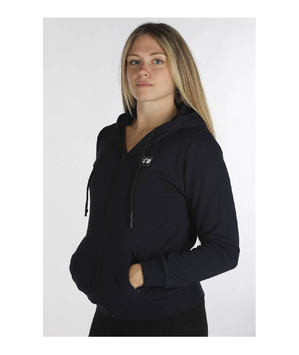 Lab84 FELPA FULL ZIP C/CAPP.+MARSUPIO Negozi Online