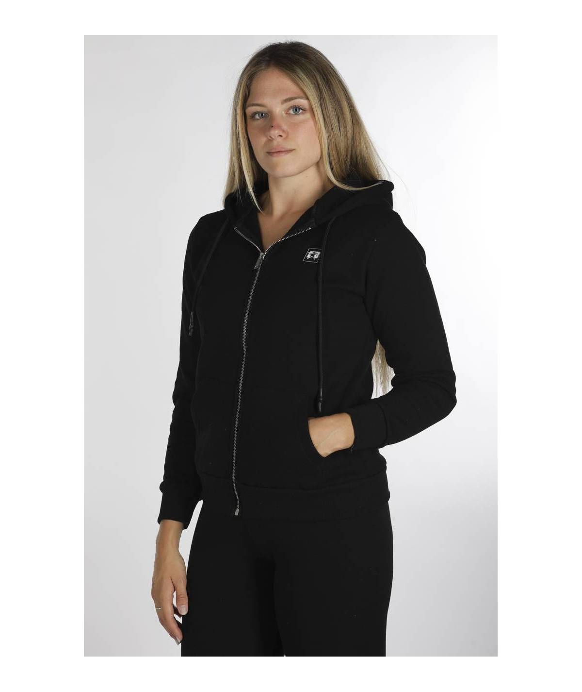 Lab84 FELPA FULL ZIP CAPP.+TASCA FILO+CERNIERA Acquista Ora