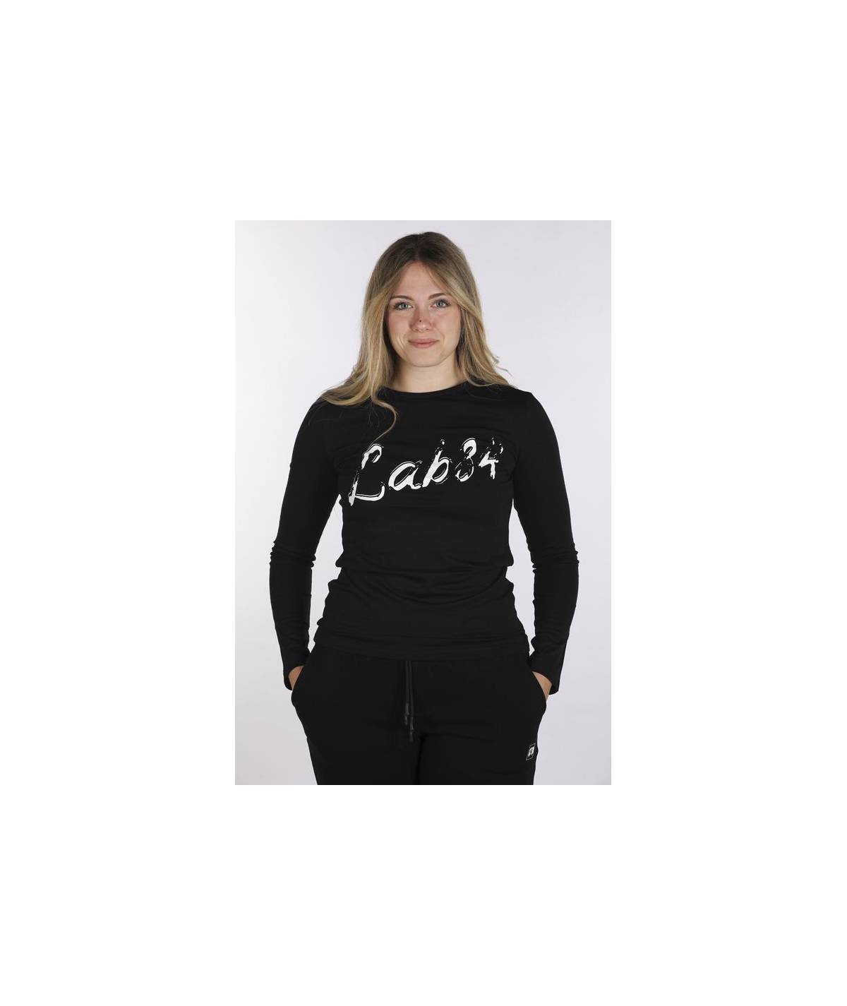 Lab84 T-SHIRT GIRO M/L - CORSIVO Nuova