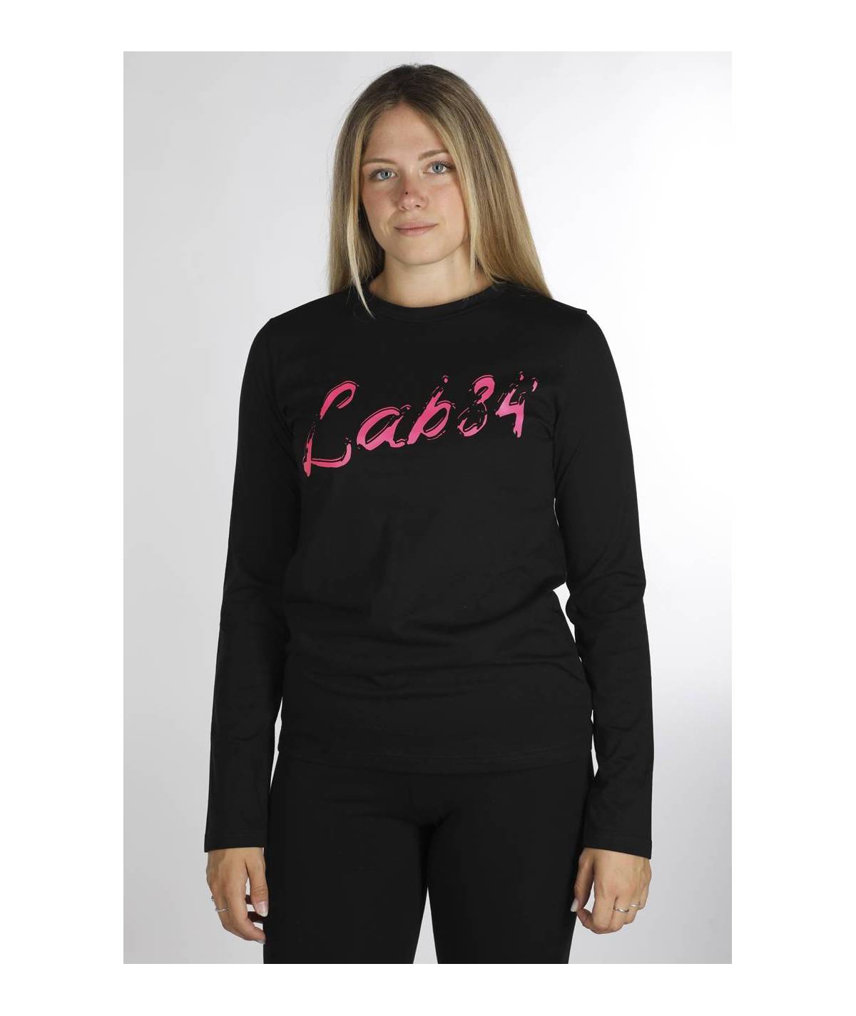 Lab84 T-SHIRT GIRO M/L STAMPATA Italy