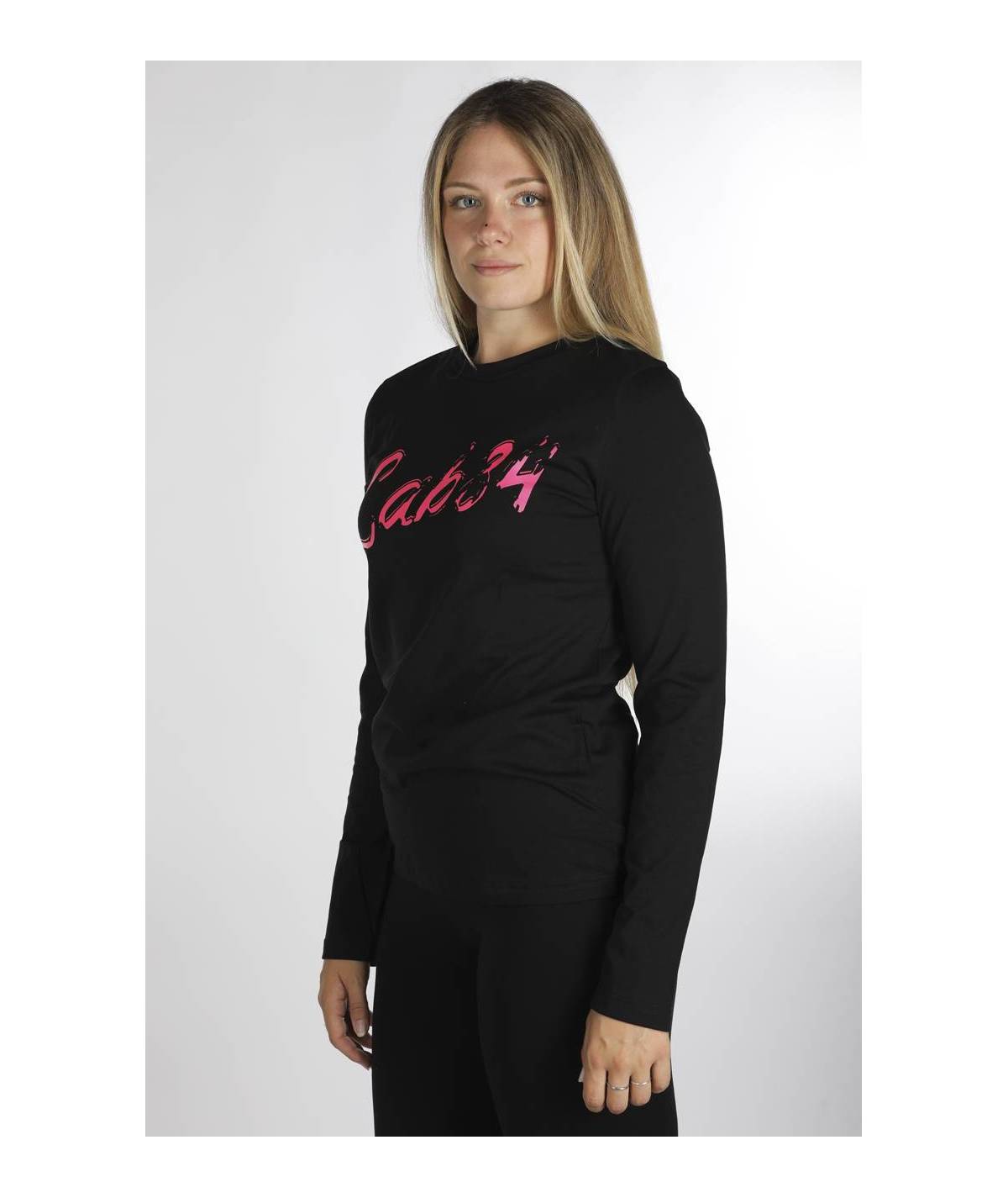 Lab84 T-SHIRT GIRO M/L STAMPATA Italy
